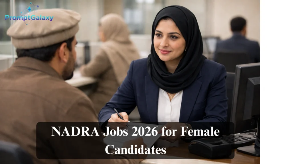 NADRA Jobs 2026 for Female Candidates
